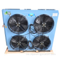 4 Fan Motors Heat Exchanger Air Cooling Condenser